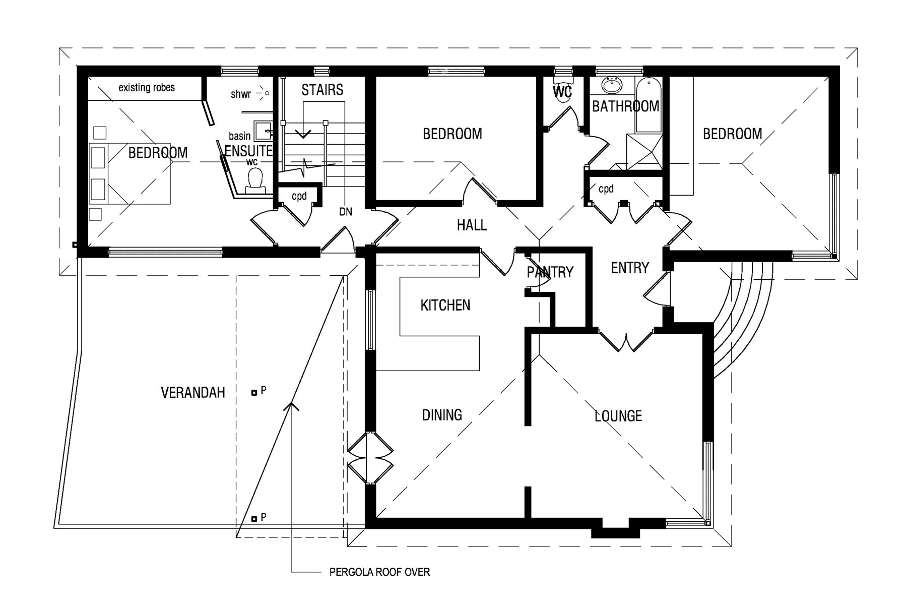 Proposed first floor plan